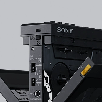 A cover of "sony hardware." cluster. The owner is cxxxviii. The cluster consists of 8 elements.