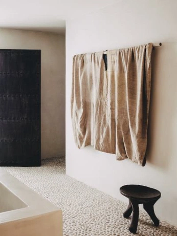 A cover of "Decoration - BRUT" cluster. The owner is margauxplg. The cluster description is "wabi-sabi style et jolies matières". The cluster consists of 31 elements.