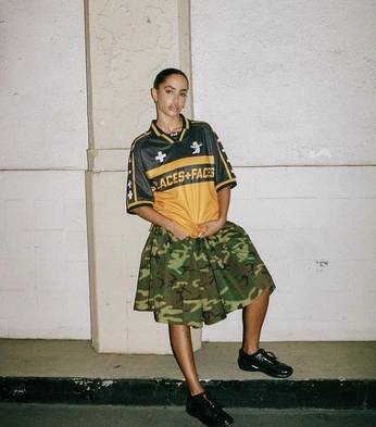 A cover of "Outfit moodboard" cluster. The owner is domking28. The cluster consists of 13 elements.