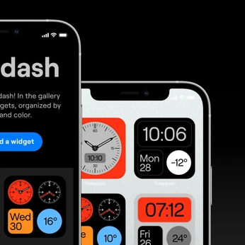 A cover of "Widgets" cluster. The owner is danielfeodoroff. The cluster description is "Home Screen Widgets, Live Activities & more". The cluster consists of 16 elements.