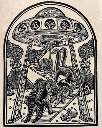 A cover of "Linocut" cluster. The owner is jillyvnilly. The cluster consists of 7 elements.