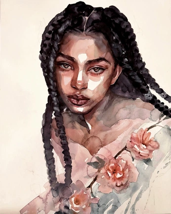 A cover of "Watercolors" cluster. The owner is ellew. The cluster consists of 354 elements.