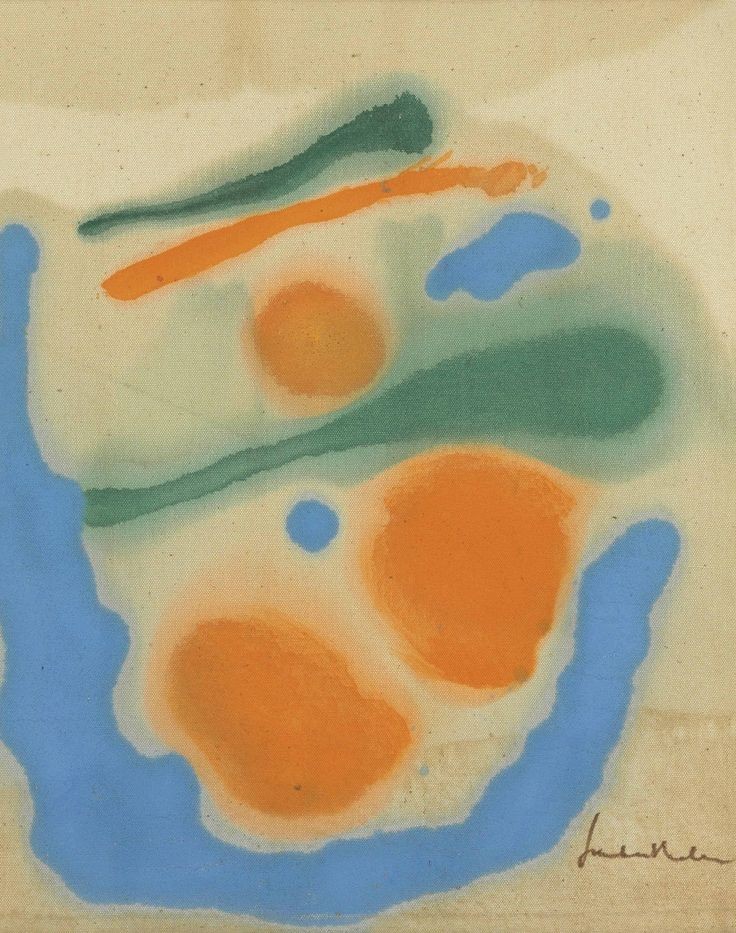 Untitled (Helen), c. 1963, an oil painting by American artist Helen Frankenthaler.