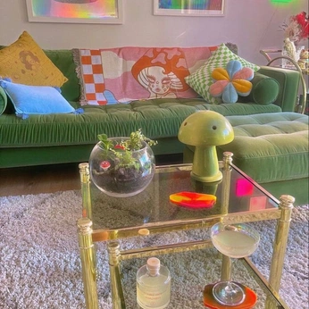 A cover of "Décor" cluster. The owner is magicalgirl. The cluster description is "Cozy Home". The cluster consists of 52 elements.