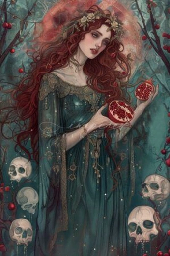 A cover of "Persephone the Maiden" cluster. The owner is sestrakrasyva. The cluster description is "Just one kiss, that's all he said...". The cluster consists of 37 elements.