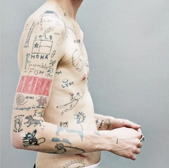 A cover of "Tattoo" cluster. The owner is wicho. The cluster consists of 1 element.