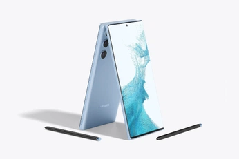 A cover of "Samsung Galaxy S22 Ultra" cluster. The owner is brochuremockups. The cluster consists of 1 element.