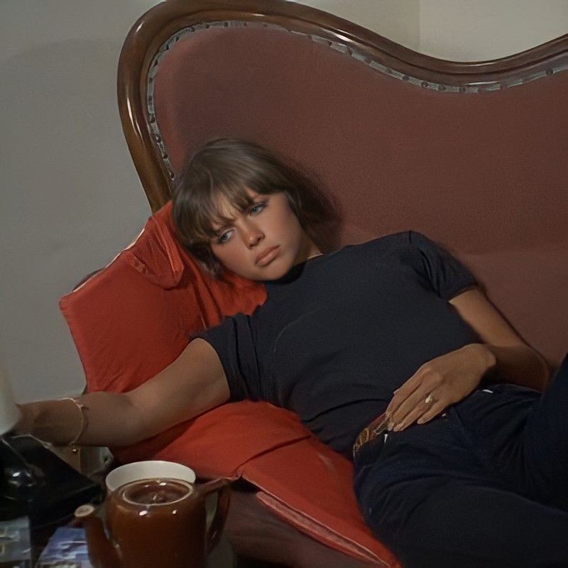 Haydée Politoff in Éric Rohmer's 1967 film La Collectionneuse.