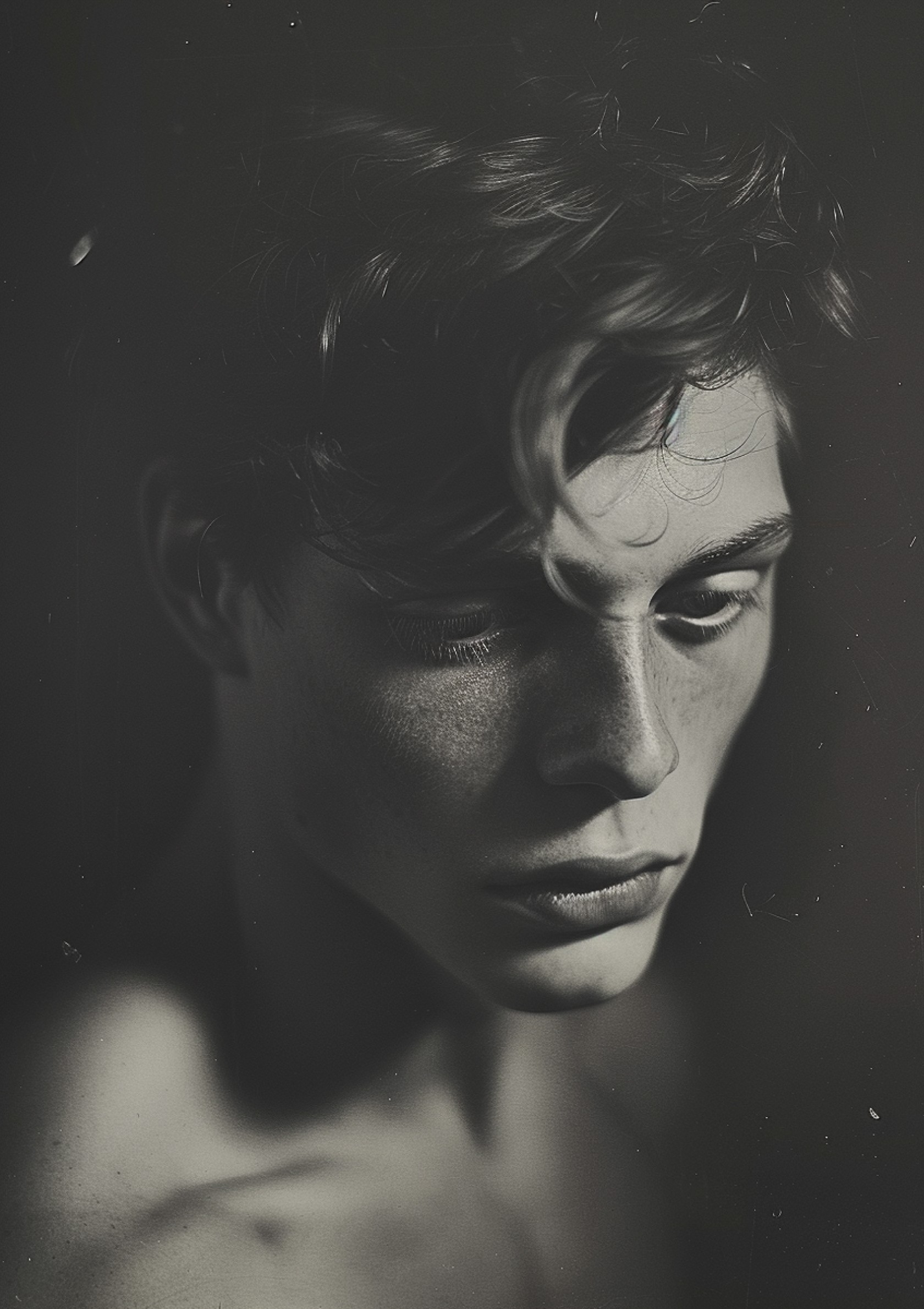 An image added by codaze on Mar 01, 2024. May present: flash photography, jaw, lip, chin, eyebrow.