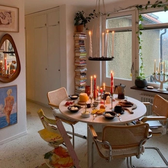 A cover of "dinner tables" cluster. The owner is relak. The cluster consists of 2 elements.