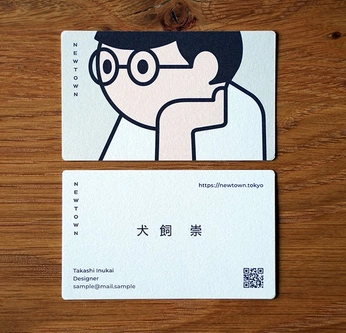 A cover of "business cards" cluster. The owner is raeto. The cluster consists of 3 elements.