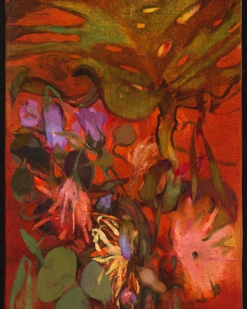 A cover of "❤️‍🔥 red" cluster. The owner is netana. The cluster consists of 10 elements.