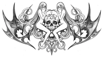 A cover of "Tattoos" cluster. The owner is coldtortelloni. The cluster consists of 8 elements.