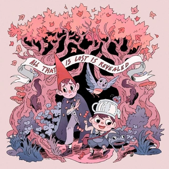 A cover of "over the garden wall" cluster. The owner is crispywizard. The cluster consists of 7 elements.