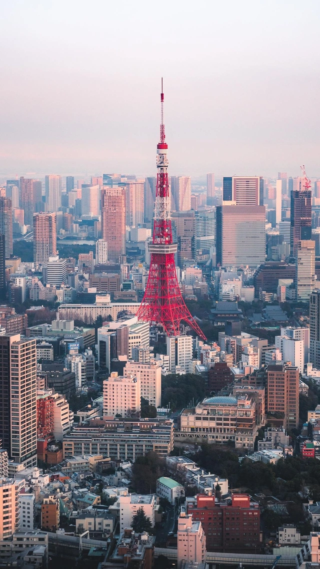 Tokyo Tower in Tokyo, Japan