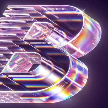 A cover of "3D typo" cluster. The owner is elenacreates. The cluster consists of 7 elements.