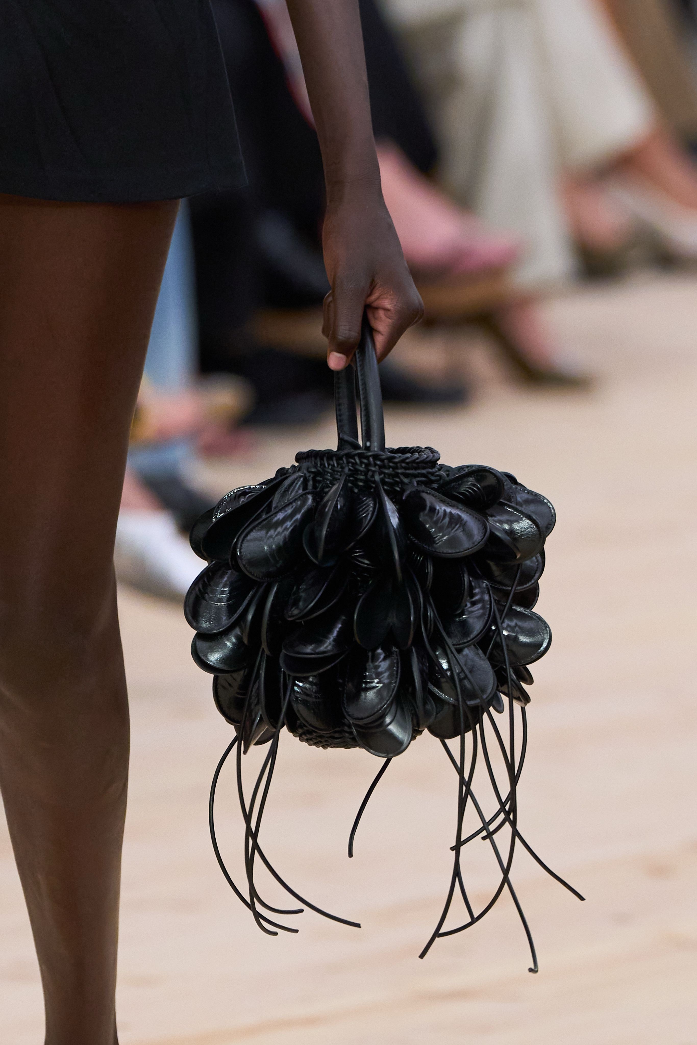 A handbag from the Loewe Spring 2026 collection by Jack McCollough and Lazaro Hernandez.