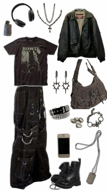 A cover of "outfit inspo" cluster. The owner is dragondagger. The cluster consists of 9 elements.