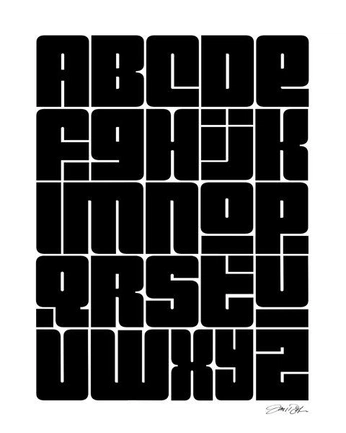 A cover of "tipografía" cluster. The owner is lvcnav. The cluster consists of 6 elements.