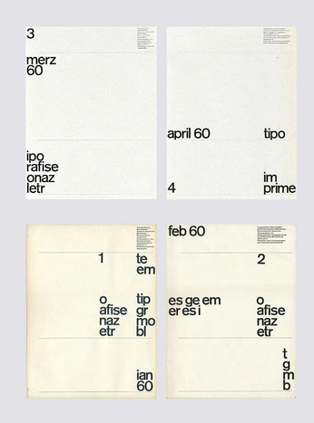 A cover of "zine typography" cluster. The owner is zqpoj. The cluster consists of 6 elements.