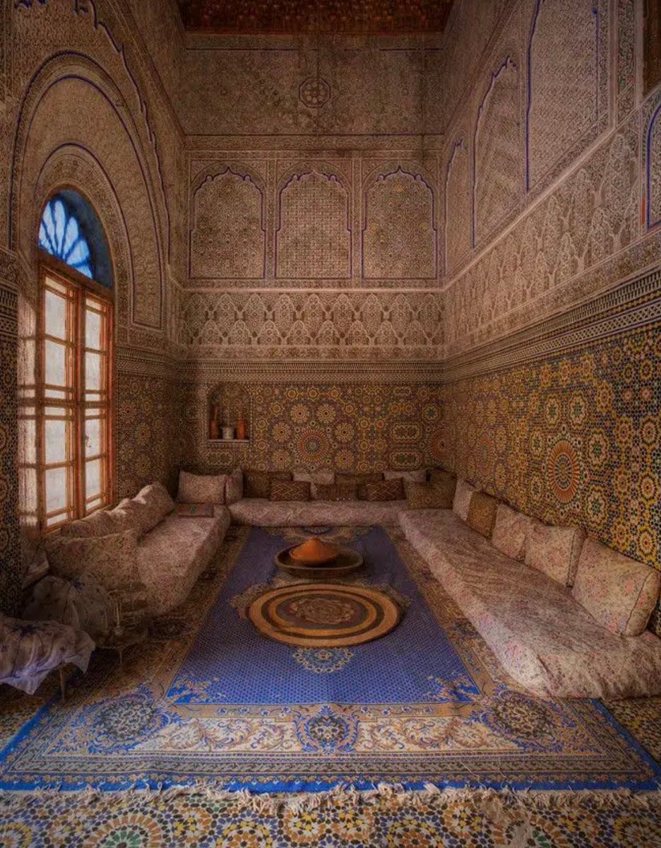 The Palais Glaoui in Fez, Morocco, built by Thami El Glaoui in the early 20th century.