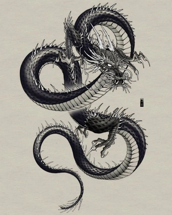 A cover of "Dragon" cluster. The owner is nimochen. The cluster consists of 13 elements.