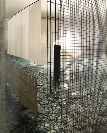 A cover of "건물" cluster. The owner is qwerr. The cluster consists of 6 elements.