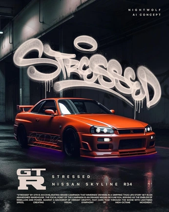 A cover of "cars" cluster. The owner is baygrphcs. The cluster consists of 34 elements.