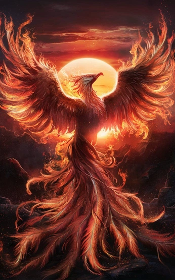 A cover of "Phoenix" cluster. The owner is mongrelmessiah. The cluster consists of 19 elements.