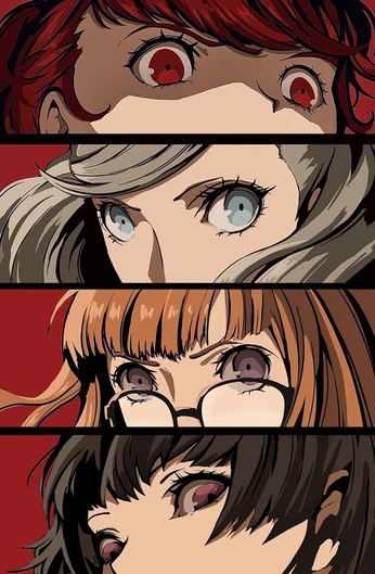 A cover of "Persona posters" cluster. The owner is chocochipz. The cluster consists of 5 elements.