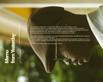 A cover of "Memo from Yesterday" cluster. The owner is toyosi. The cluster consists of 12 elements.