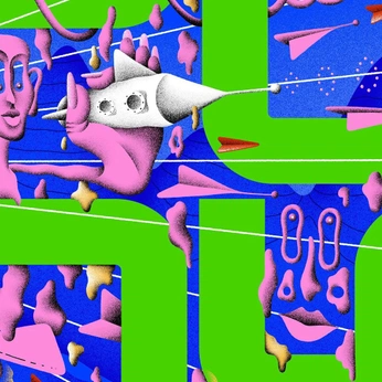 A cover of "PRETTY ART" cluster. The owner is butchgarfield. The cluster consists of 47 elements.