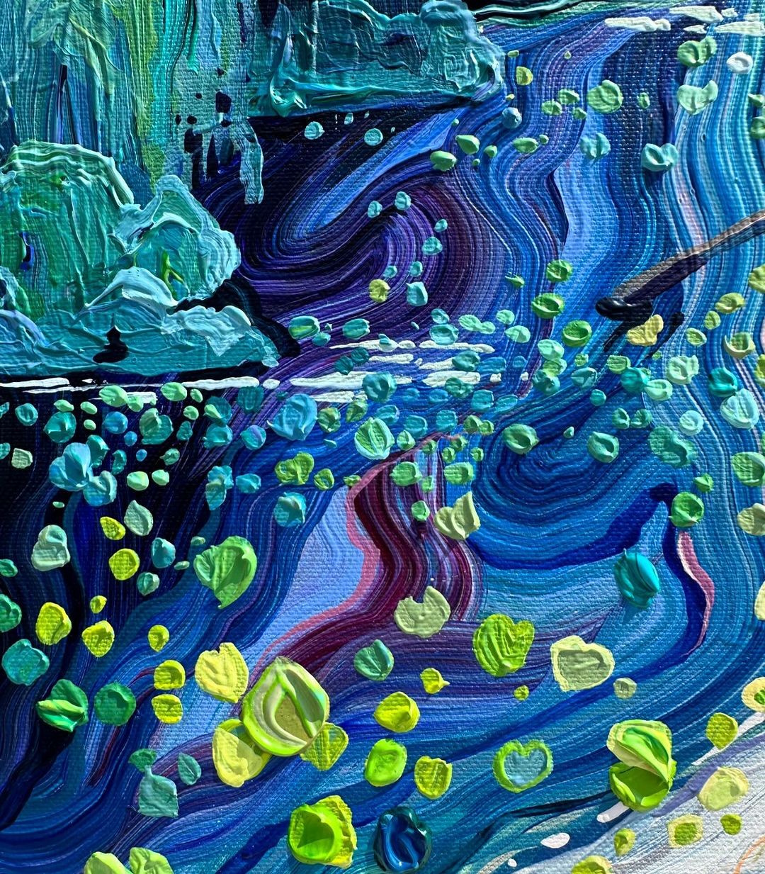 An Instagram carousel post added by jesseschmidt on Aug 07, 2024. The author is @atrusovaartist.