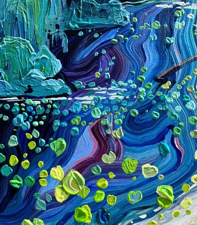 An Instagram carousel post added by jesseschmidt on Aug 07, 2024. The author is @atrusovaartist.