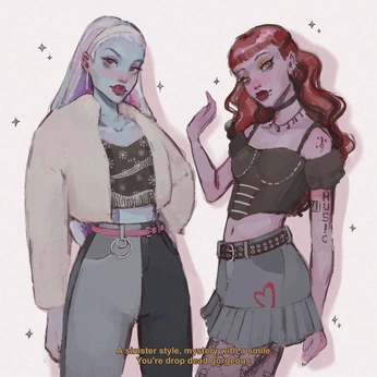 A cover of "Monster high" cluster. The owner is cunty. The cluster consists of 203 elements.