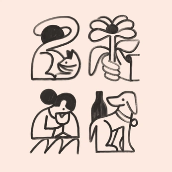 A cover of "illustration" cluster. The owner is suzco. The cluster consists of 6 elements.