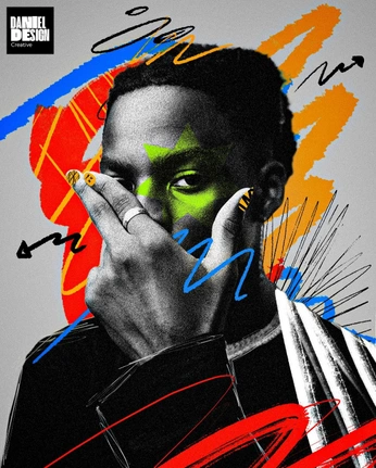 A cover of "🎨  Ilustracija_Ref" cluster. The owner is klavs. The cluster consists of 36 elements.