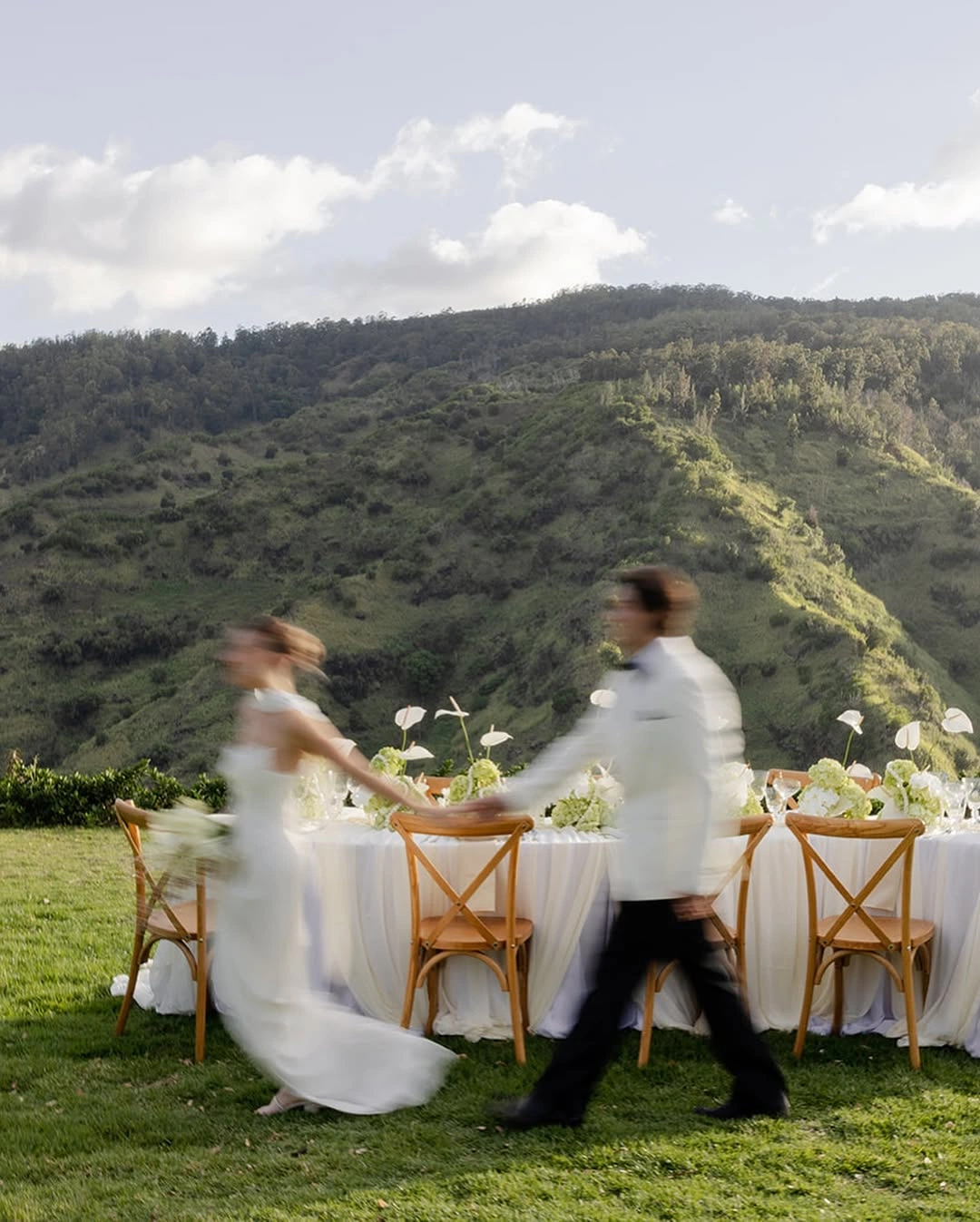 Destination wedding celebration