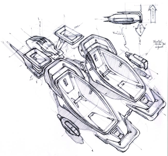 A cover of "01-Car Interior Sketch" cluster. The owner is mark.base. The cluster consists of 169 elements.