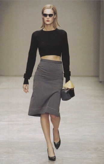 A cover of "| 90S RUNWAY |" cluster. The owner is meghan.inspired. The cluster consists of 7 elements.