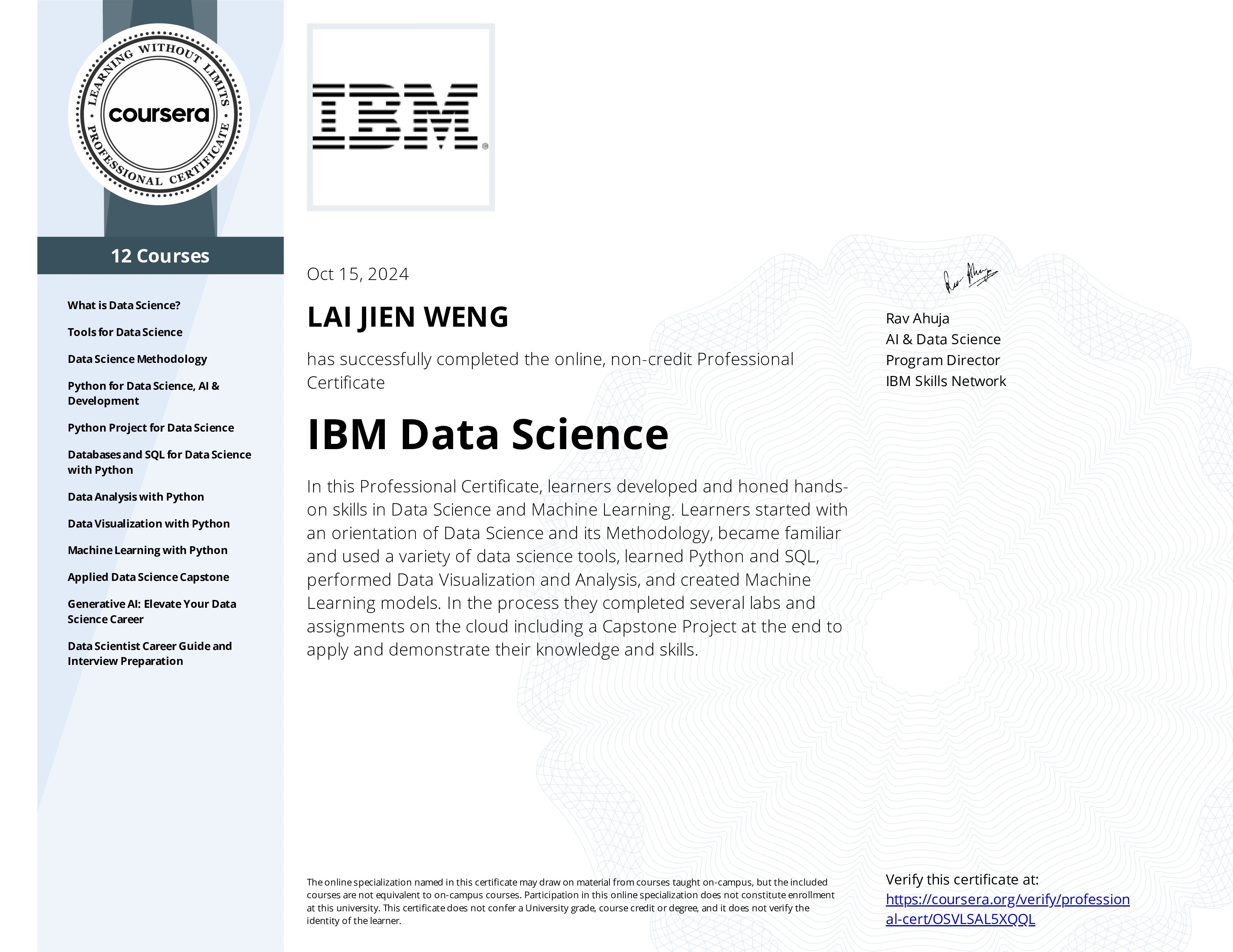 IBM Data Science