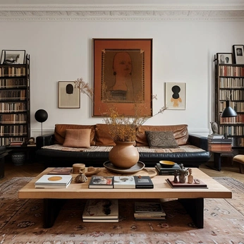 A cover of "Interior designs" cluster. The owner is marcchang. The cluster consists of 14 elements.