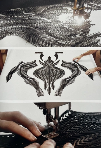 A cover of "Abstract" cluster. The owner is aman108. The cluster consists of 8 elements.