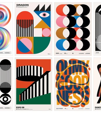 A cover of "posters" cluster. The owner is lenardob. The cluster consists of 36 elements.