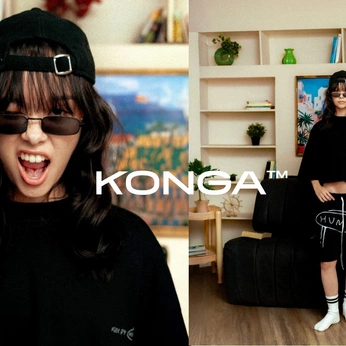 A cover of "Konga" cluster. The owner is muhanned. The cluster description is "Visuals I created for Konga combining still photography and DOP work". The cluster consists of 8 elements.