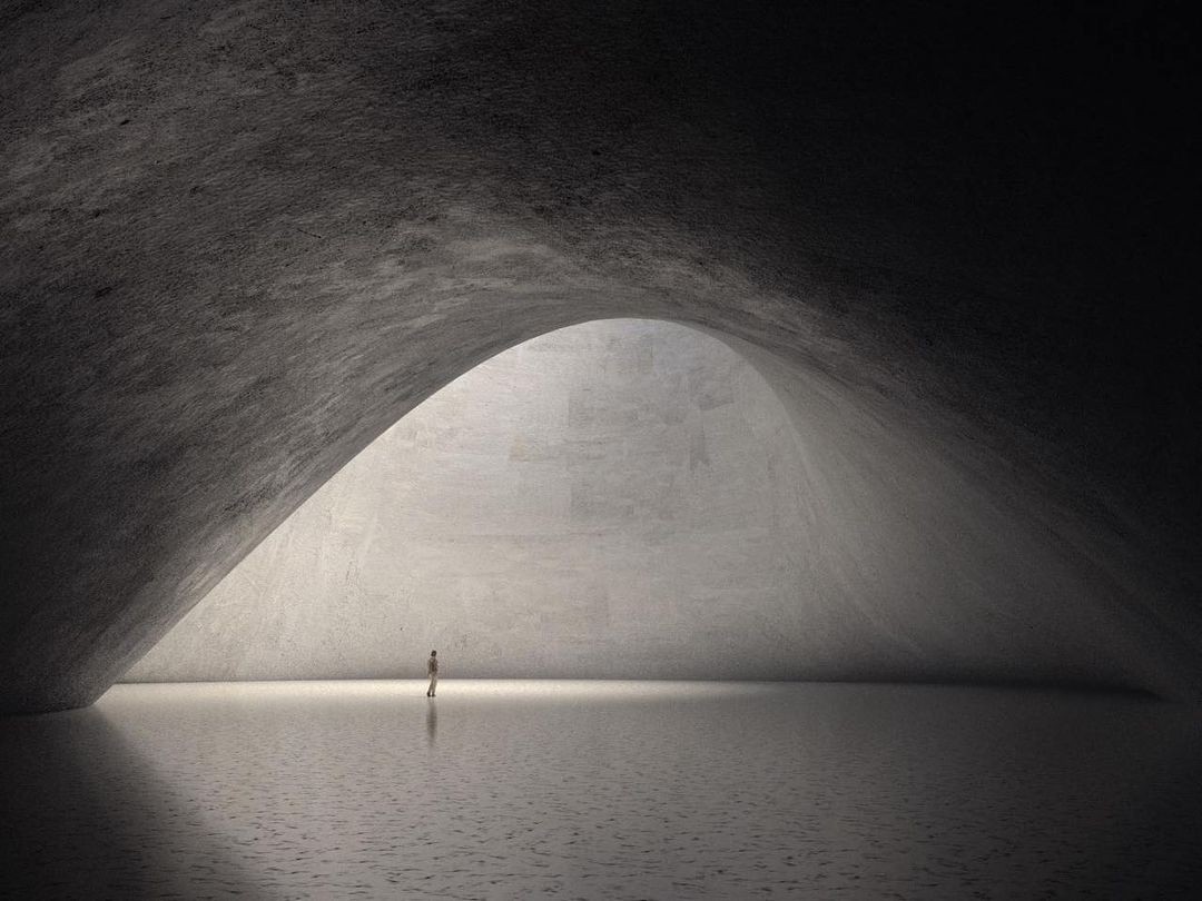 An Instagram  post added by mateinoso on Oct 27, 2022. The author is @cosmos. May present: tints and shades, water, body of water, liquid, grey.