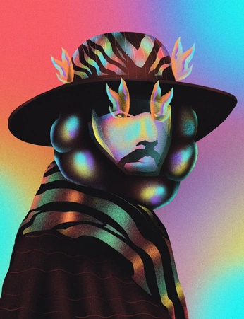 A cover of "vmador" cluster. The owner is amador. The cluster description is "Design Playground ". The cluster consists of 2 elements.