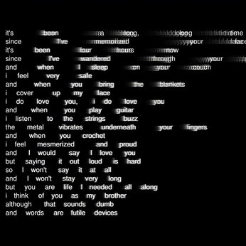 A cover of "Teaser Words Animation" cluster. The owner is eib.nc. The cluster consists of 13 elements.