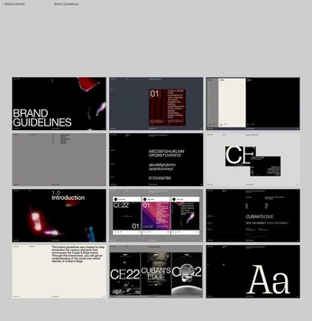 A cover of "Brand Guides" cluster. The owner is iamcurtis. The cluster consists of 5 elements.
