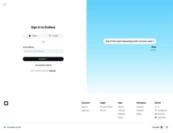 A cover of "auth" cluster. The owner is handleui. The cluster consists of 2 elements.